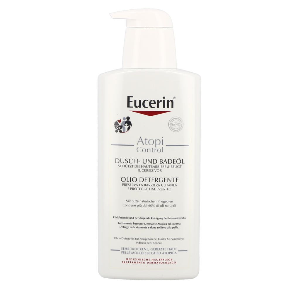 Eucerin AtopiControl DUSCH-& BADEÖL - 400 Milliliter