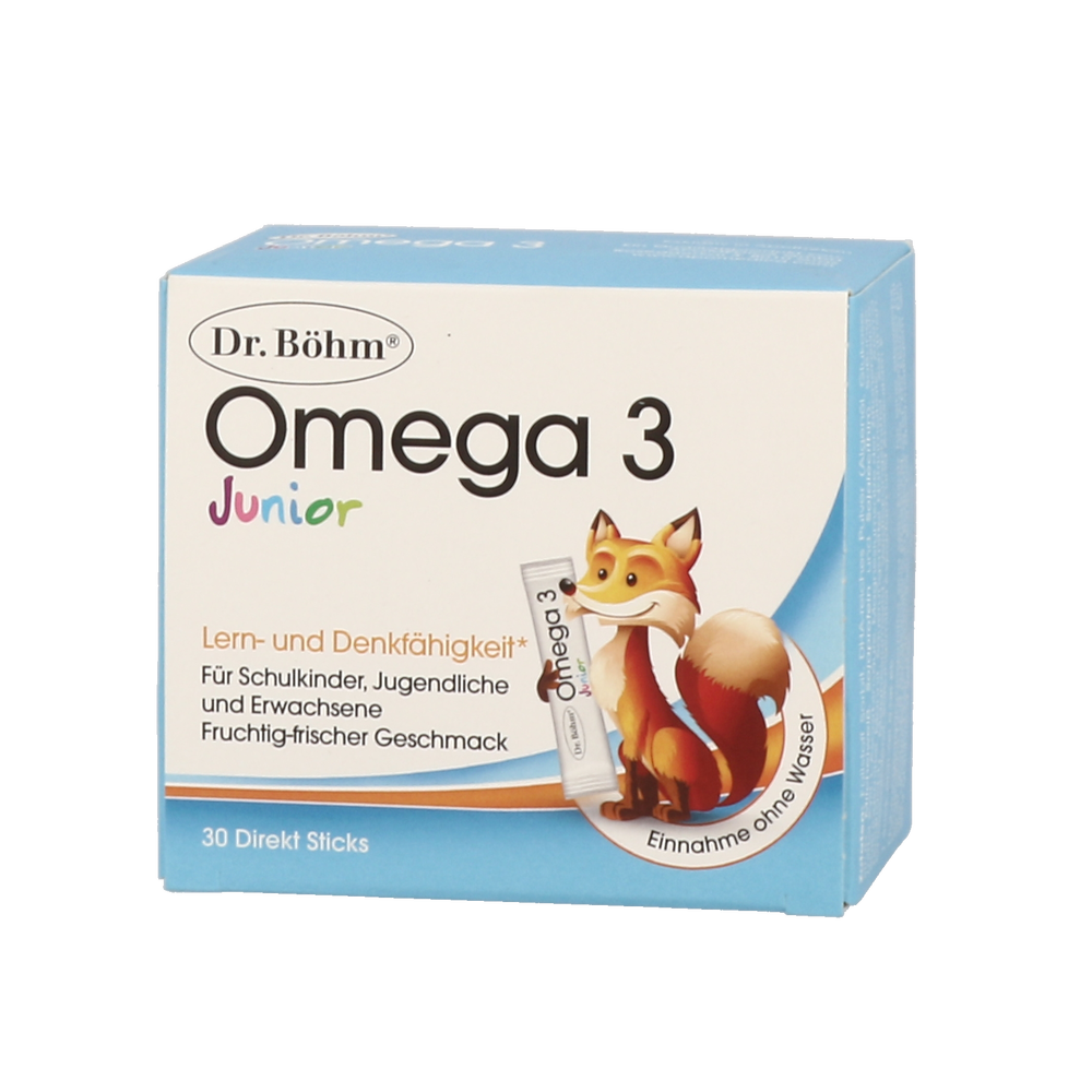 Dr. Böhm Junior Omega 3 Sticks - 30 Stück