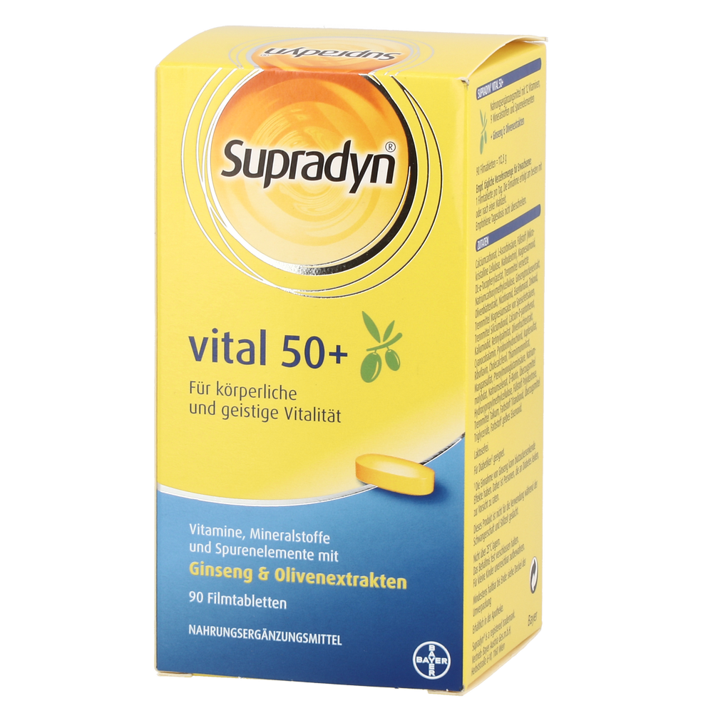 Supradyn® vital 50+ - Filmtabletten - 90 Stück