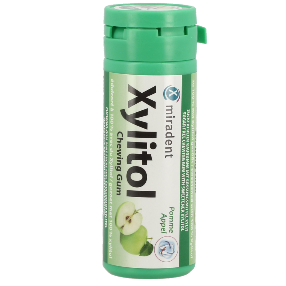 miradent Xylitol Chewing Gum - 30 Gramm