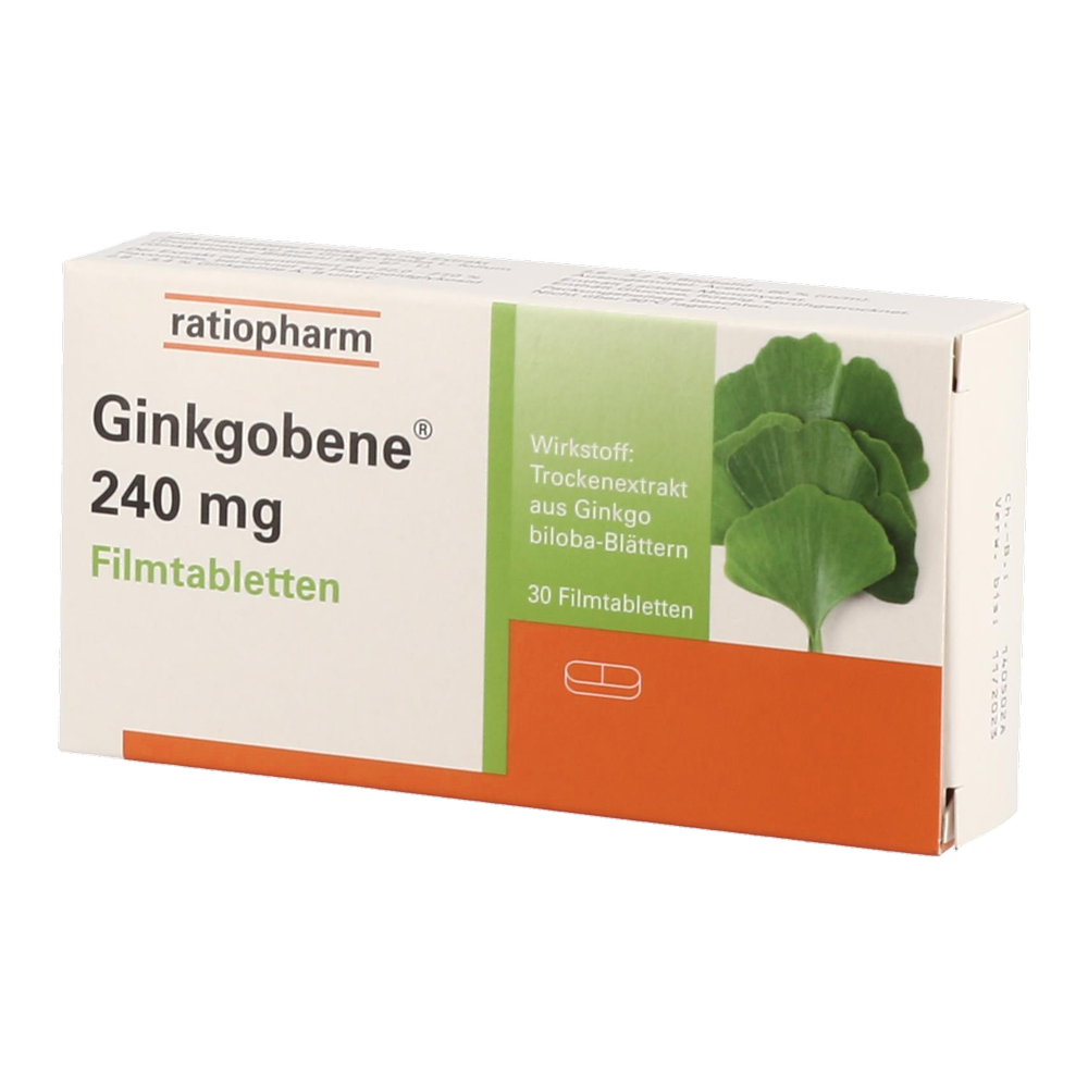 GINKGOBENE FTBL 240MG - 30 Stück
