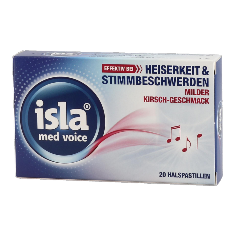 Isla med Kirsche Halspastillen 20 Stück - 20 Stück