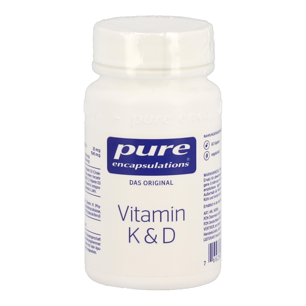 PURE EN KPS VITAMIN K+D - 60 Stück