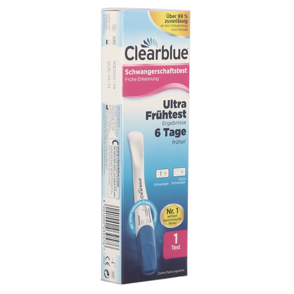CLEARBLUE SCHWANG.TEST FRUEH - 1 Stück