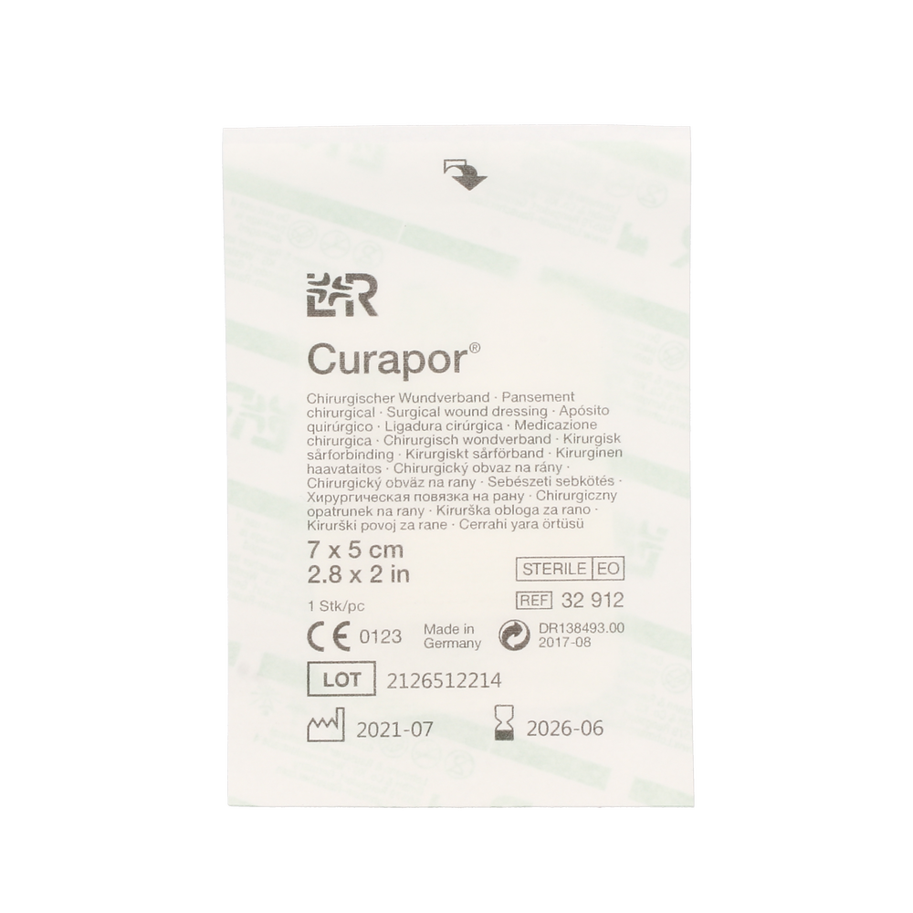 CURAPOR WUNDVB ST CHI 7X 5CM - 1 Stück