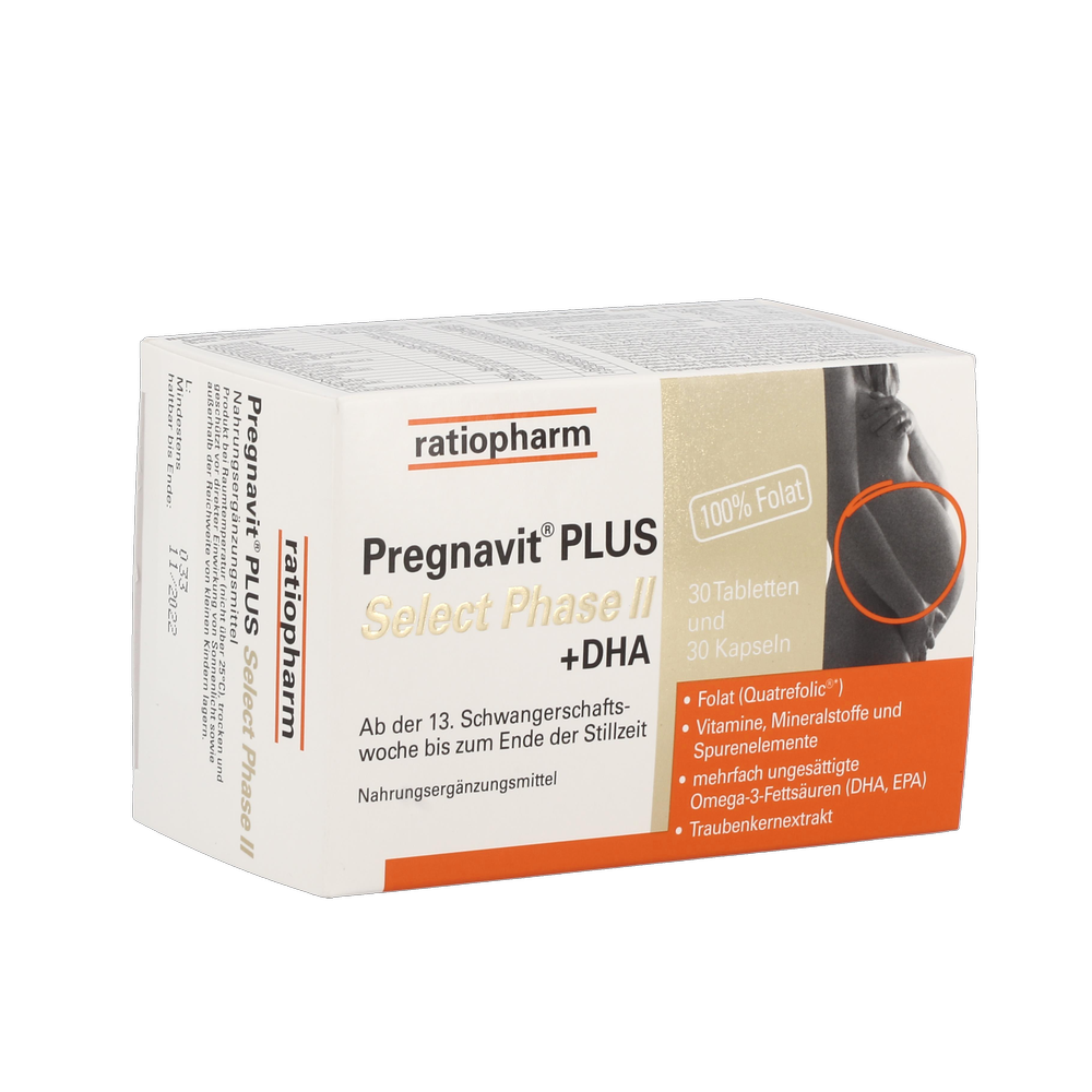 PREGNAVIT SEL.PH II PLUS DHA - 60 Stück