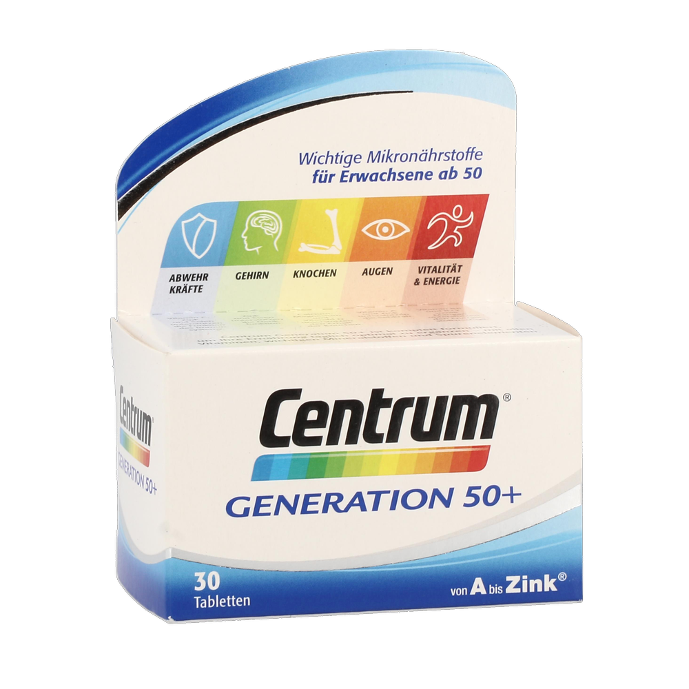 Centrum Generation 50+ von A bis Zink 30 Stk. - 30 Stück