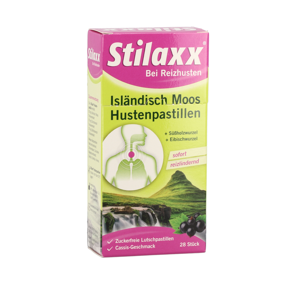 Stilaxx® Hustenpastillen - 28 Stück