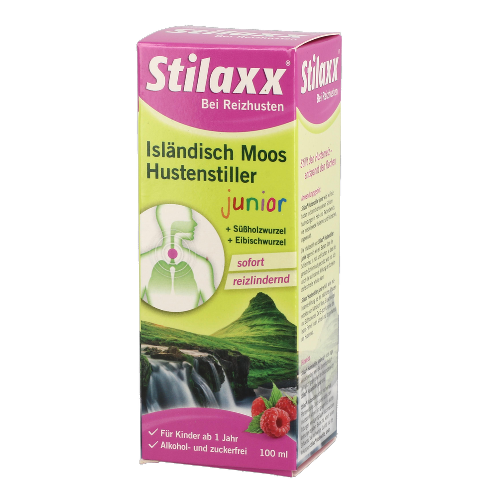 Stilaxx® Hustenstiller junior für Kinder - 100 Milliliter