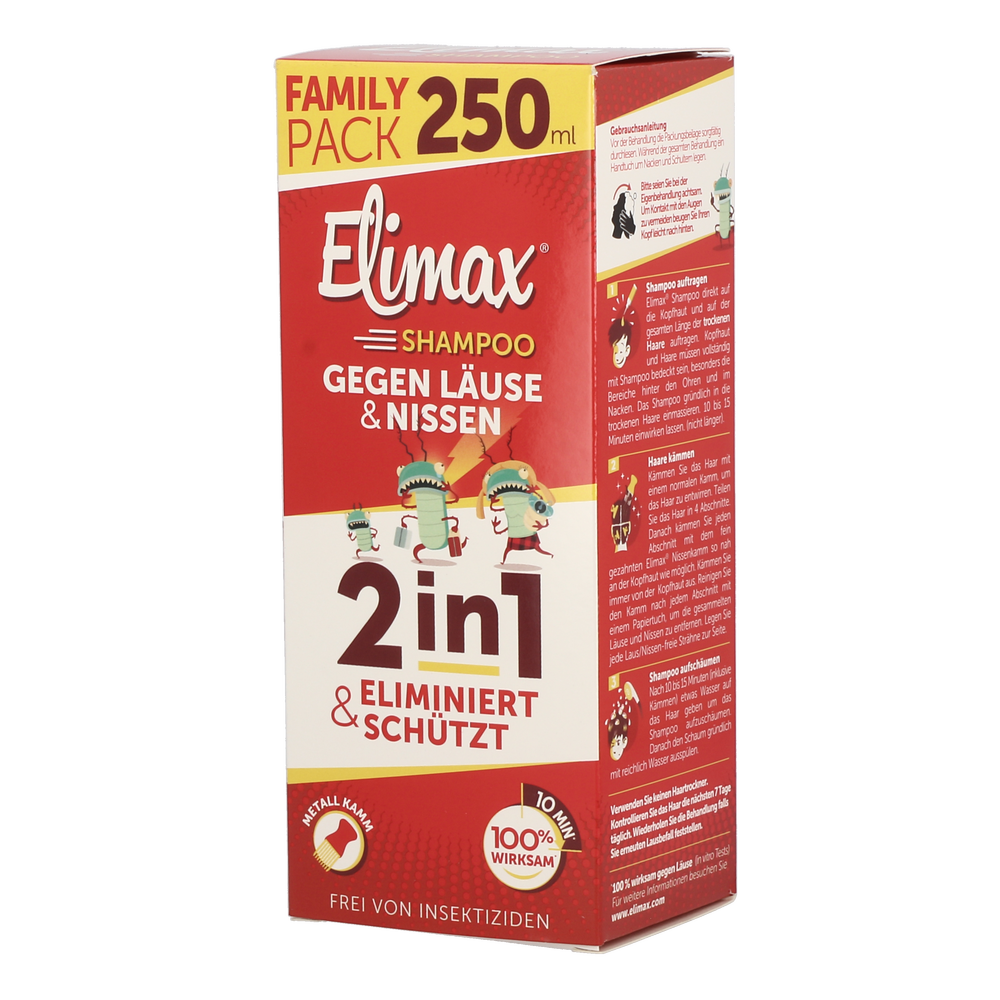 Elimax® Shampoo 250 ml - 250 Milliliter