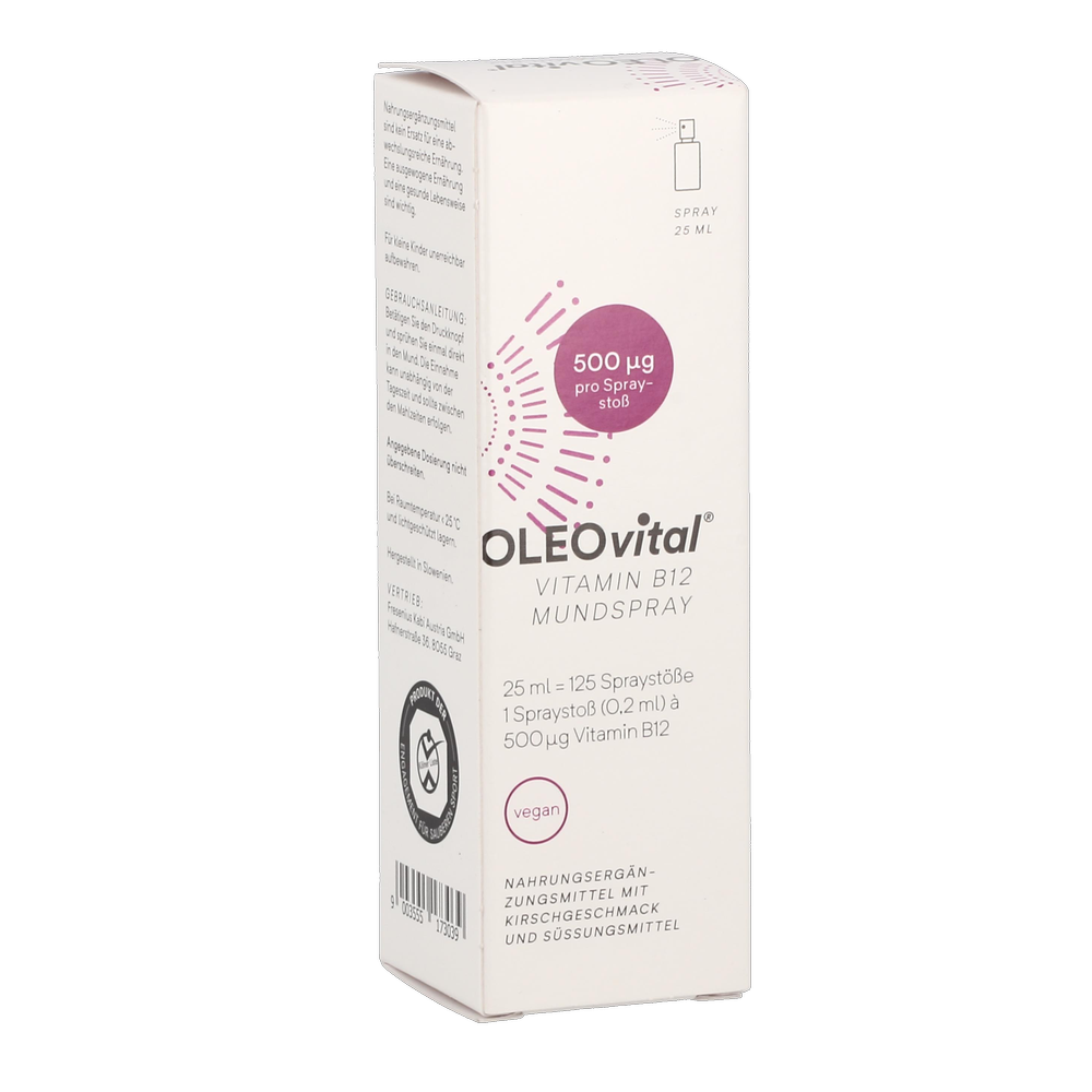 OLEOvital® Vitamin B12 Mundspray - 25 Milliliter