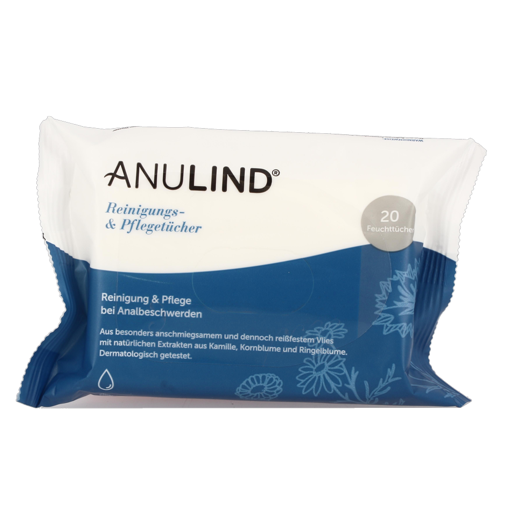 Anulind Reinigungstücher - 20 Stück