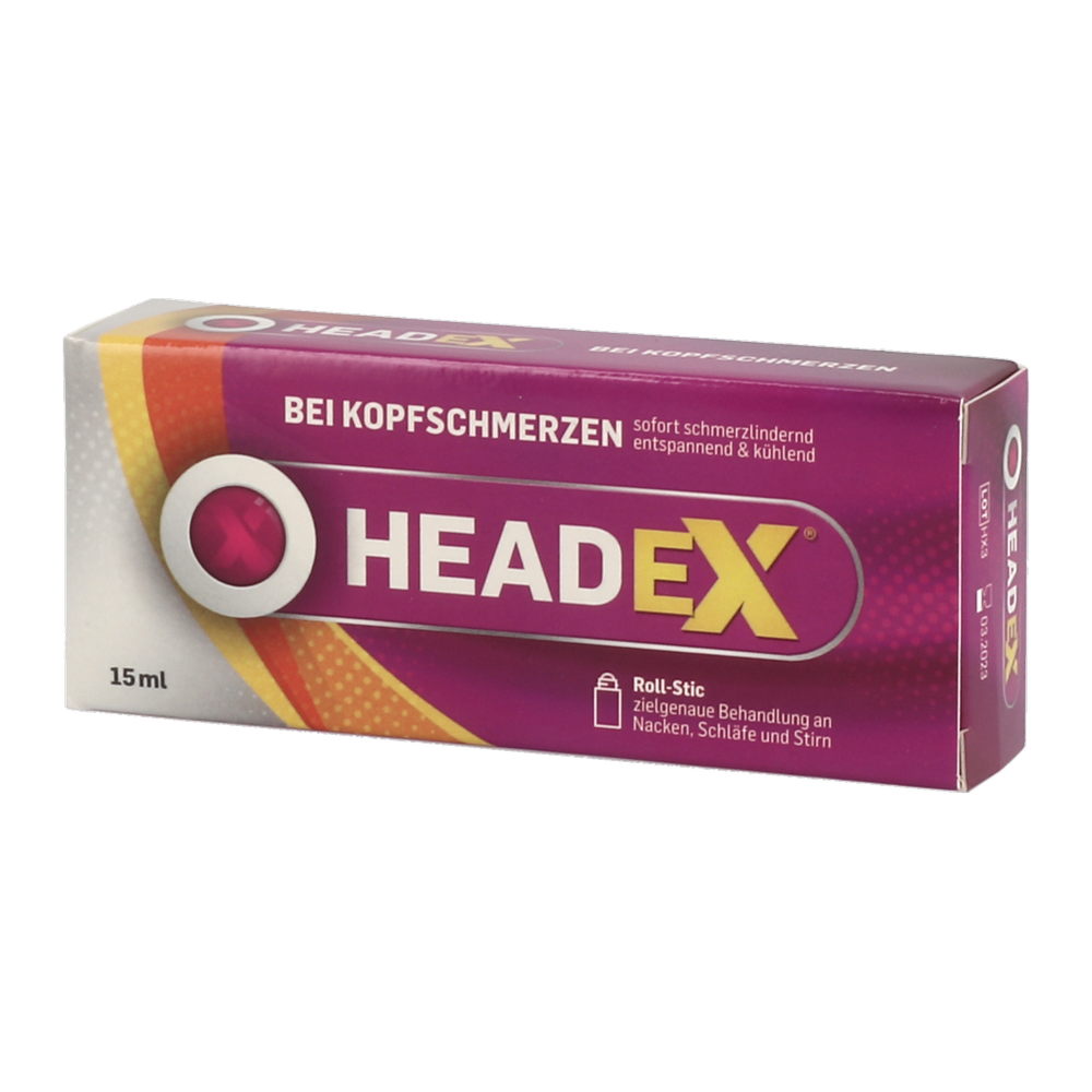 HEADEX KOPFSCHMERZ ROLL-STI - 15 Milliliter