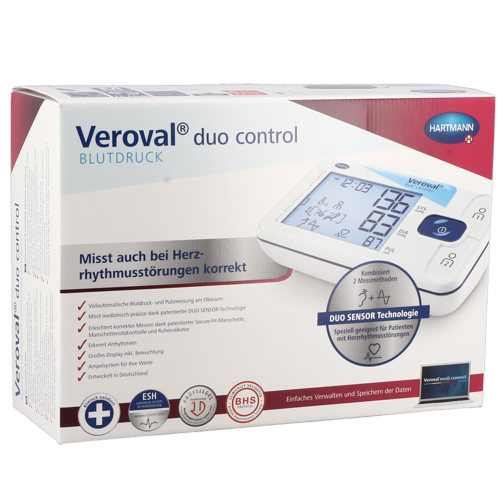 BLUTDR.VEROVAL DUO MAN.22-32 - 1 Stück