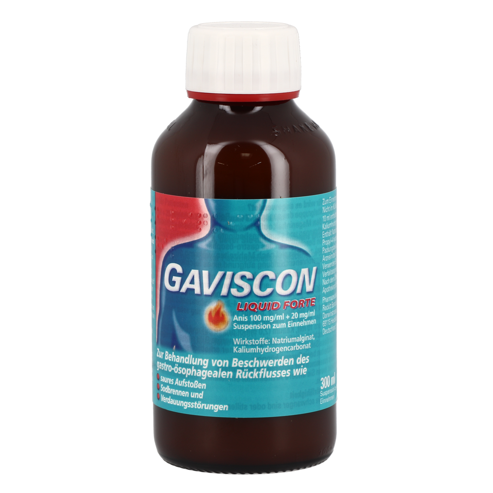 GAVISCON LIQUID FTE ANIS SUS - 300 Milliliter