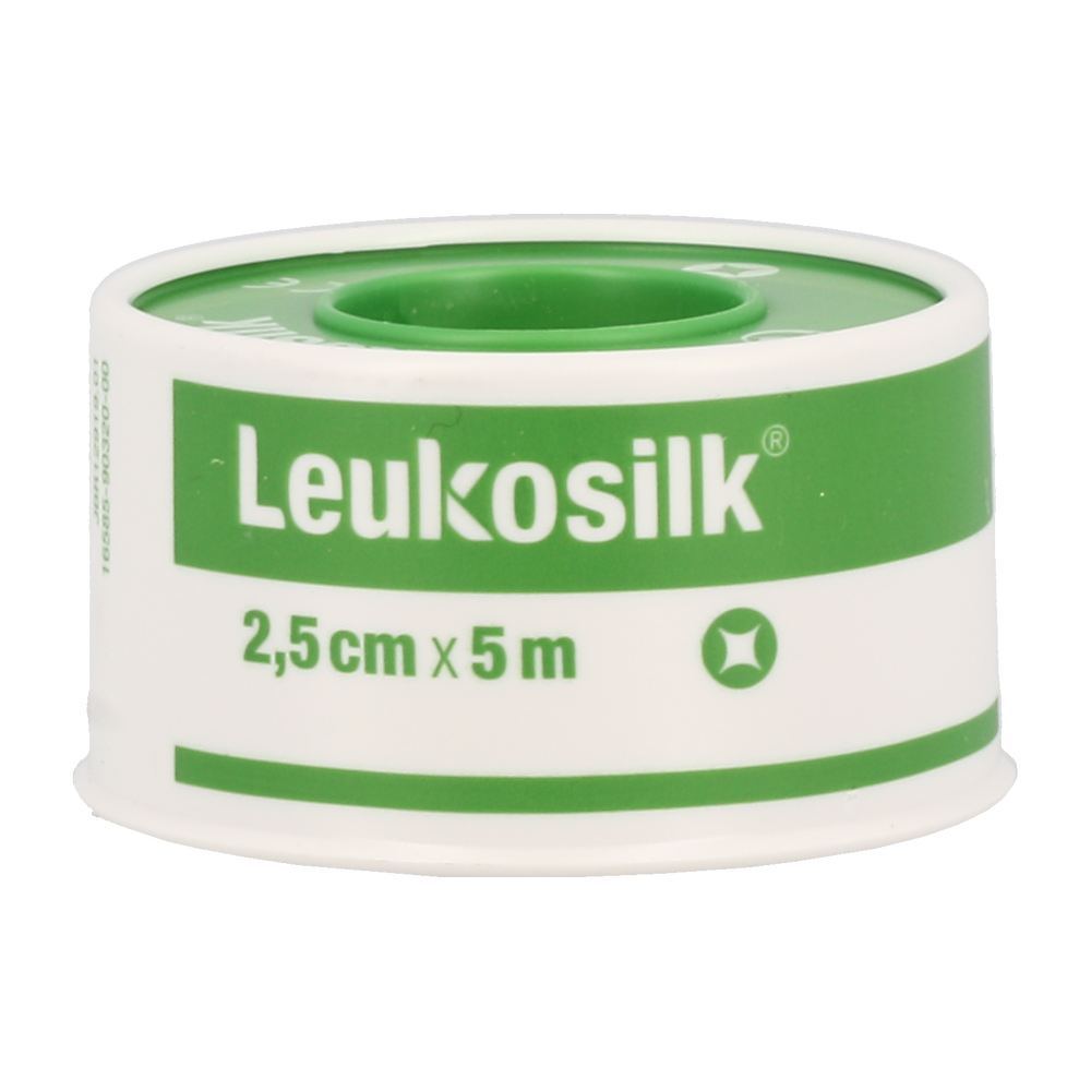 LEUKOSILK  5MX 2,5CM - 1 Stück