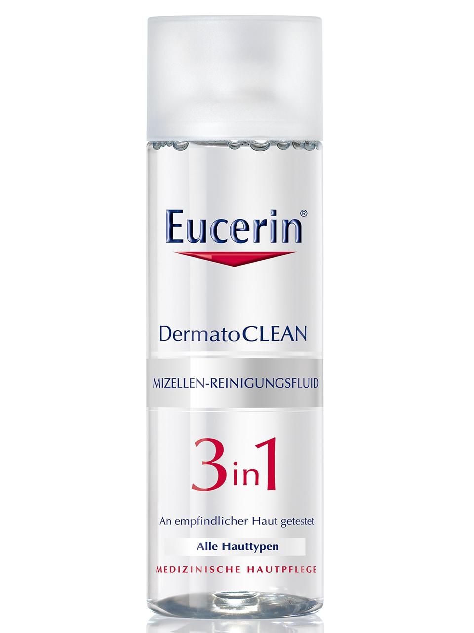 Eucerin DermatoCLEAN 3 in 1 Reinigungsfluid - 200 Milliliter
