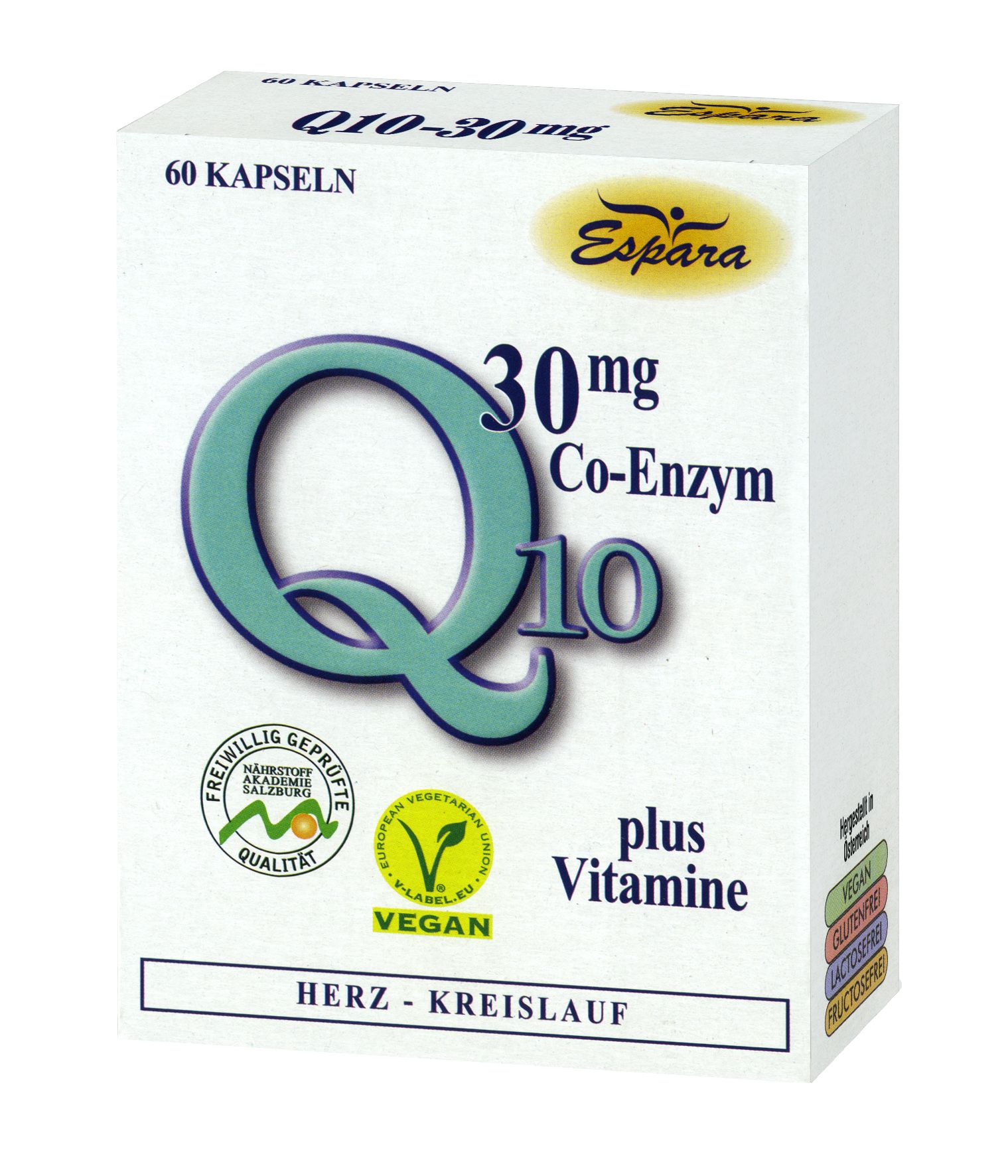 Espara Q10 30mg Kapseln - 60 Stück