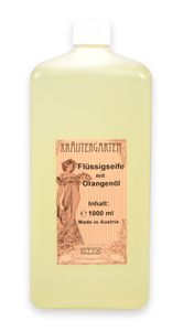 Flüssigseife mit Orangenöl 1 Liter - 1000 Milliliter