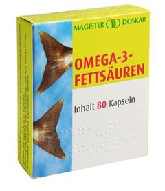 Doskar Omega-3- Fettsäure 80 Kapseln - 80 Stück