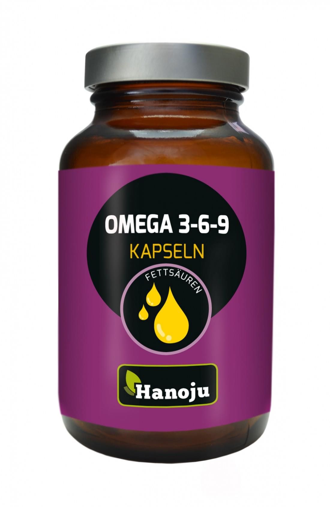 Hanoju Omega 3-6-9 Kapseln - 90 Stück