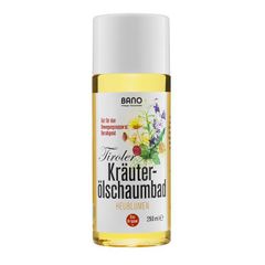BANO Tiroler Heublumen Kräuterölschaumbad - 250 Milliliter