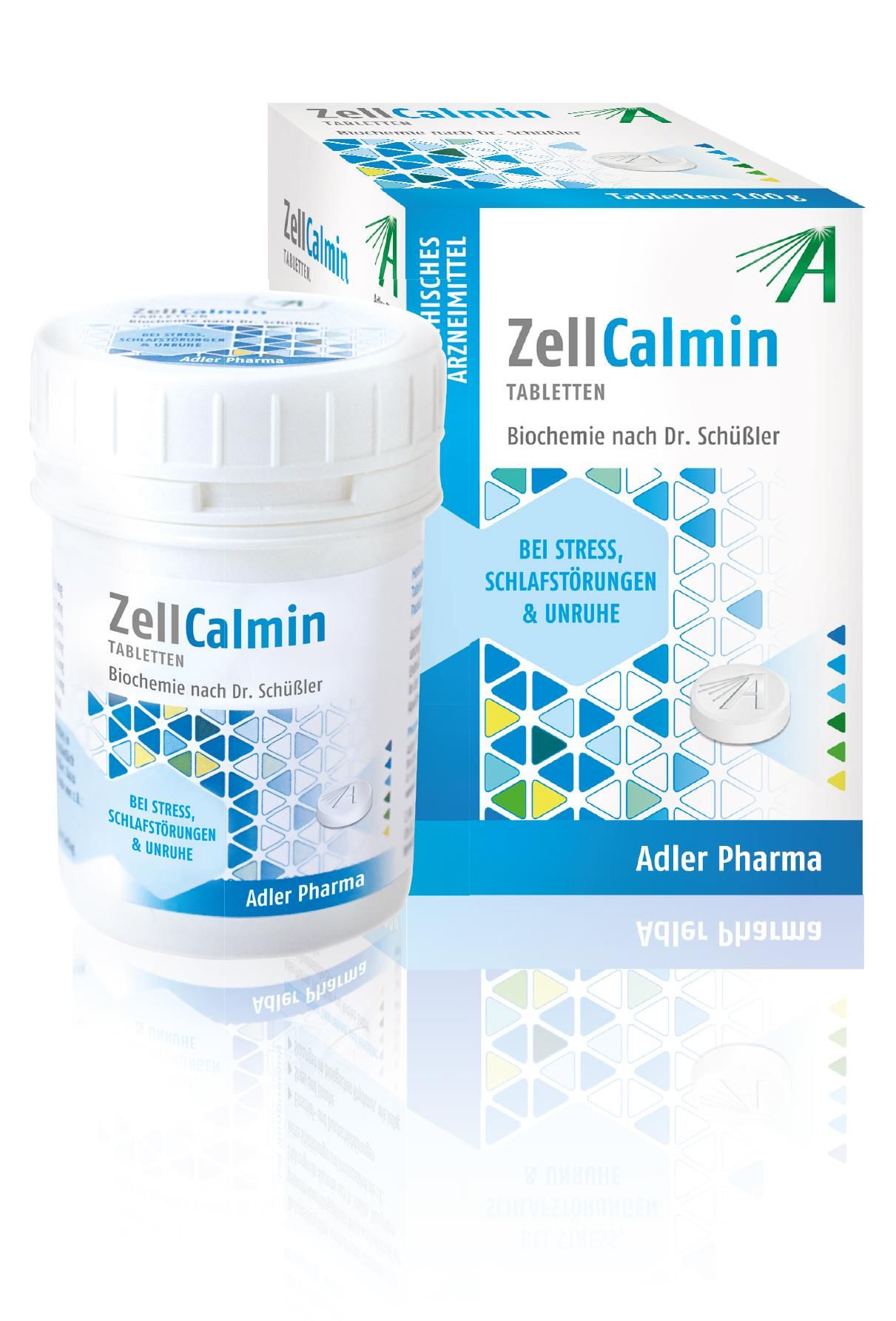 Adler Zell CalminTbl. Biochemie nach Dr. Schüßler - 100 Gramm