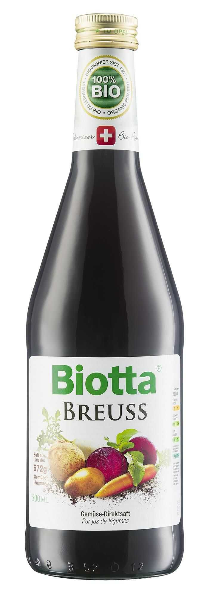 Biotta Breuss Original Bio - 500 Milliliter