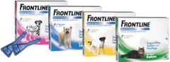 Frontline Spot-on für große Hunde - 3 Stück