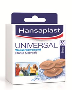 Hansaplast Universal Rundpflaster wasserabweisend - 50 Stück