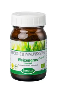 Sanatur Weizen-Gras Tabletten BIO - 250 Stück