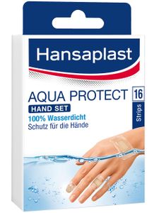 Hansaplast Aqua Protect Hand Set. - 16 Stück