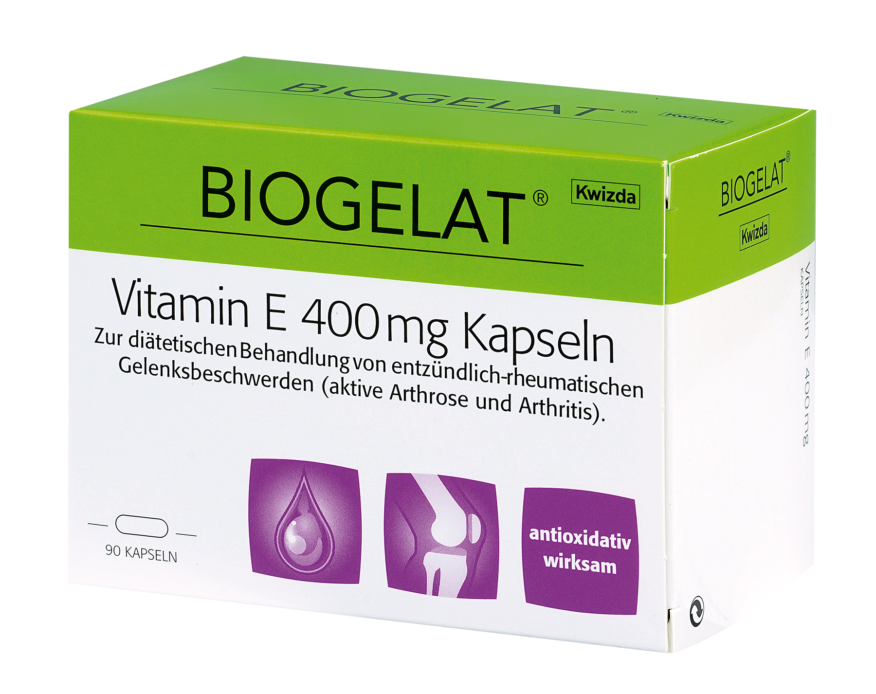 Biogelat Vitamin E 400 mg - 90 Stück