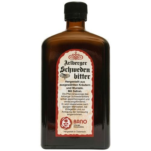 BANO ARLBERGER SCHWEDENBITTER - 500 Milliliter