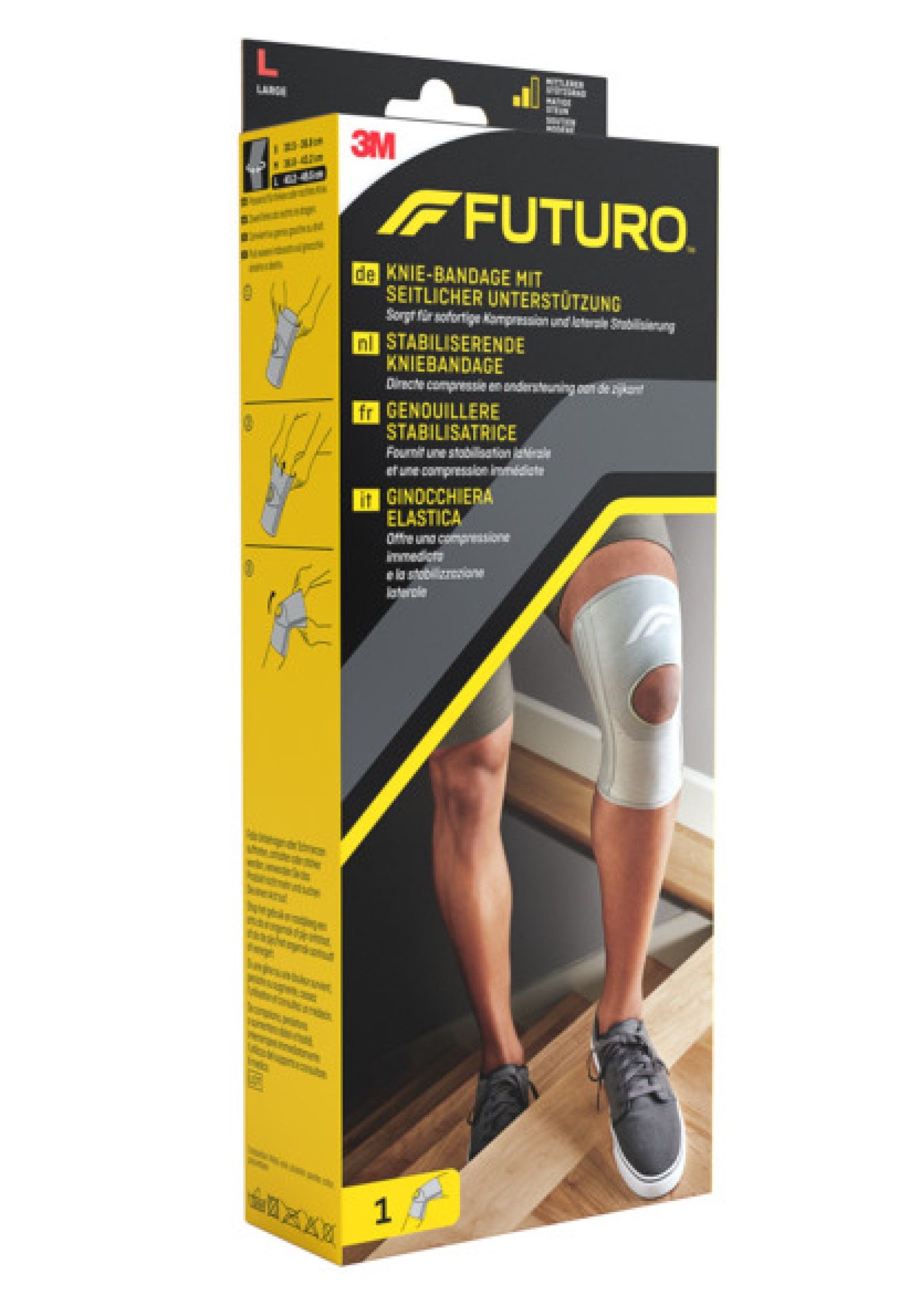 FUTURO™ Knie-Bandage mit seitlicher Unterstützung - 1 Stück
