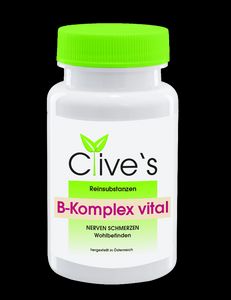 Clive`s B-Komplex Vital Kapseln - 60 Stück