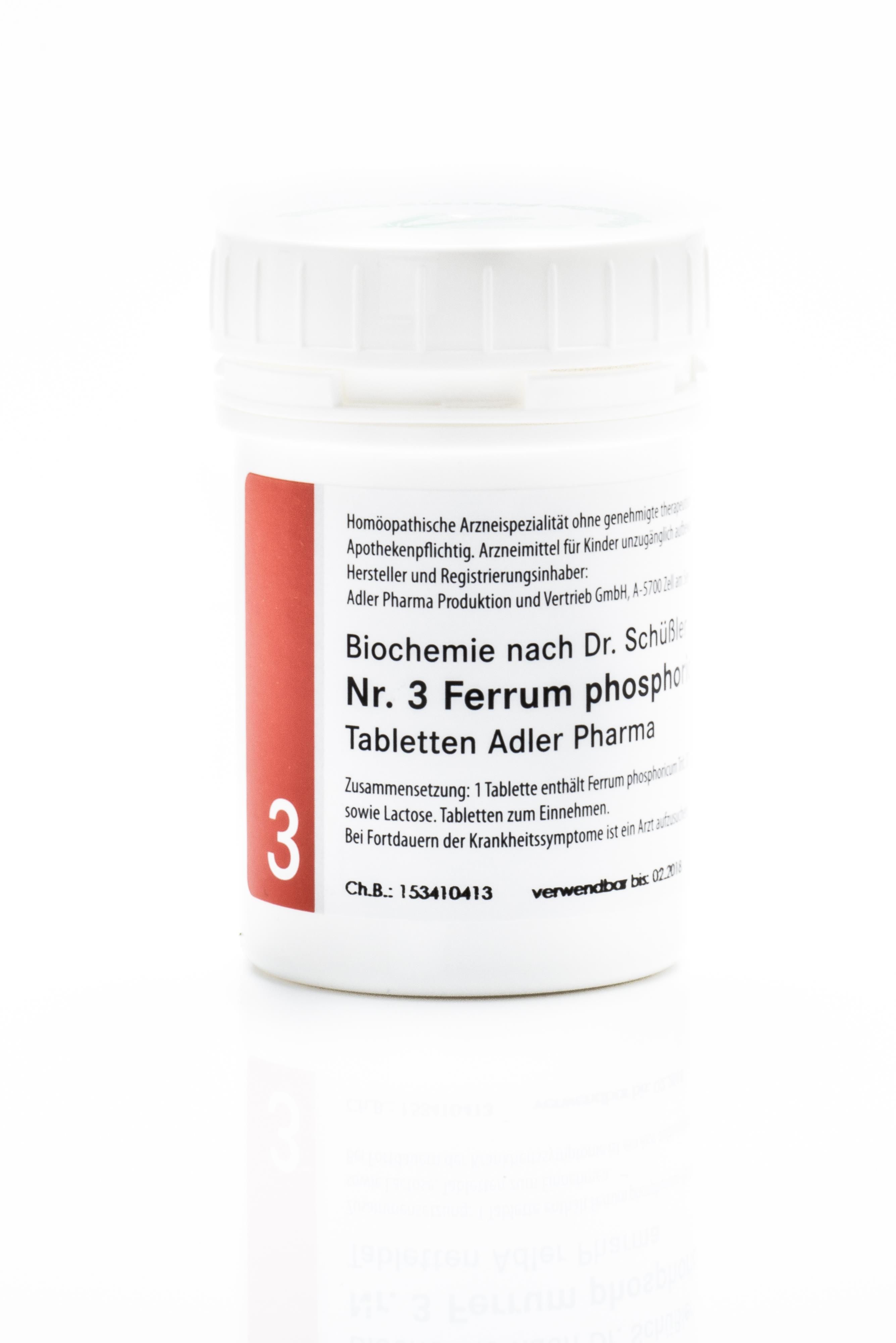 Schüßler Salz Adler Nr. 3 D12 Tabletten - 1000 Gramm