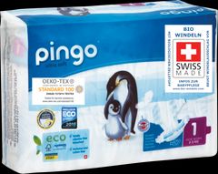 Bio Windeln New Born 2-5kg Pinguin – Pingo Swiss - 27 Stück