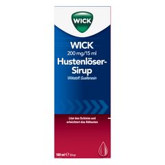 WICK Hustenlöser-Sirup 200mg/15ml - 180 Milliliter