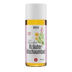 BANO Tiroler Alpenkräuter Kräuterölschaumbad - 250 Milliliter