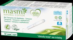 Masmi Organic Care - Bio Tampons Super mit Applikator - 14 Stück