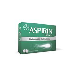 Aspirin® Express 500 mg überzogene Tablette - 40 Stück
