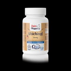 Zeinpharma Ubichinol 50 mg Kapseln - 60 Stück