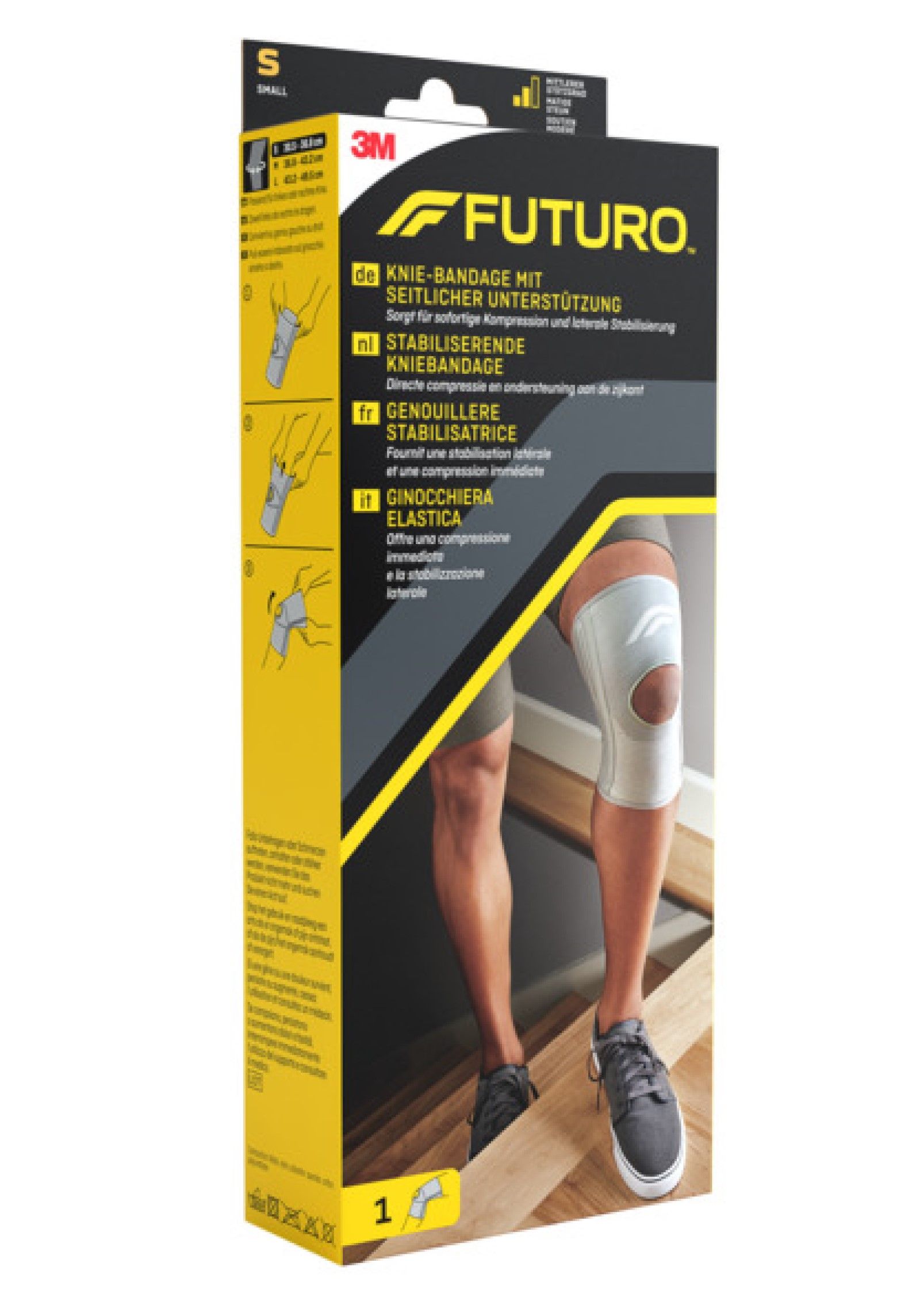 FUTURO™ Knie-Bandage mit seitlicher Unterstützung - 1 Stück