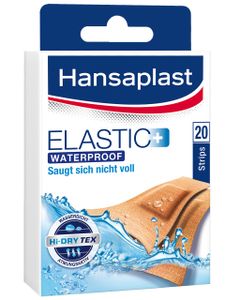 Hansaplast Elastic+ Waterproof Strips - 20 Stück