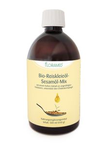 Floramed Bio-Reiskleieöl-Sesamöl-Mix DE-ÖKO-003 - 448 Gramm