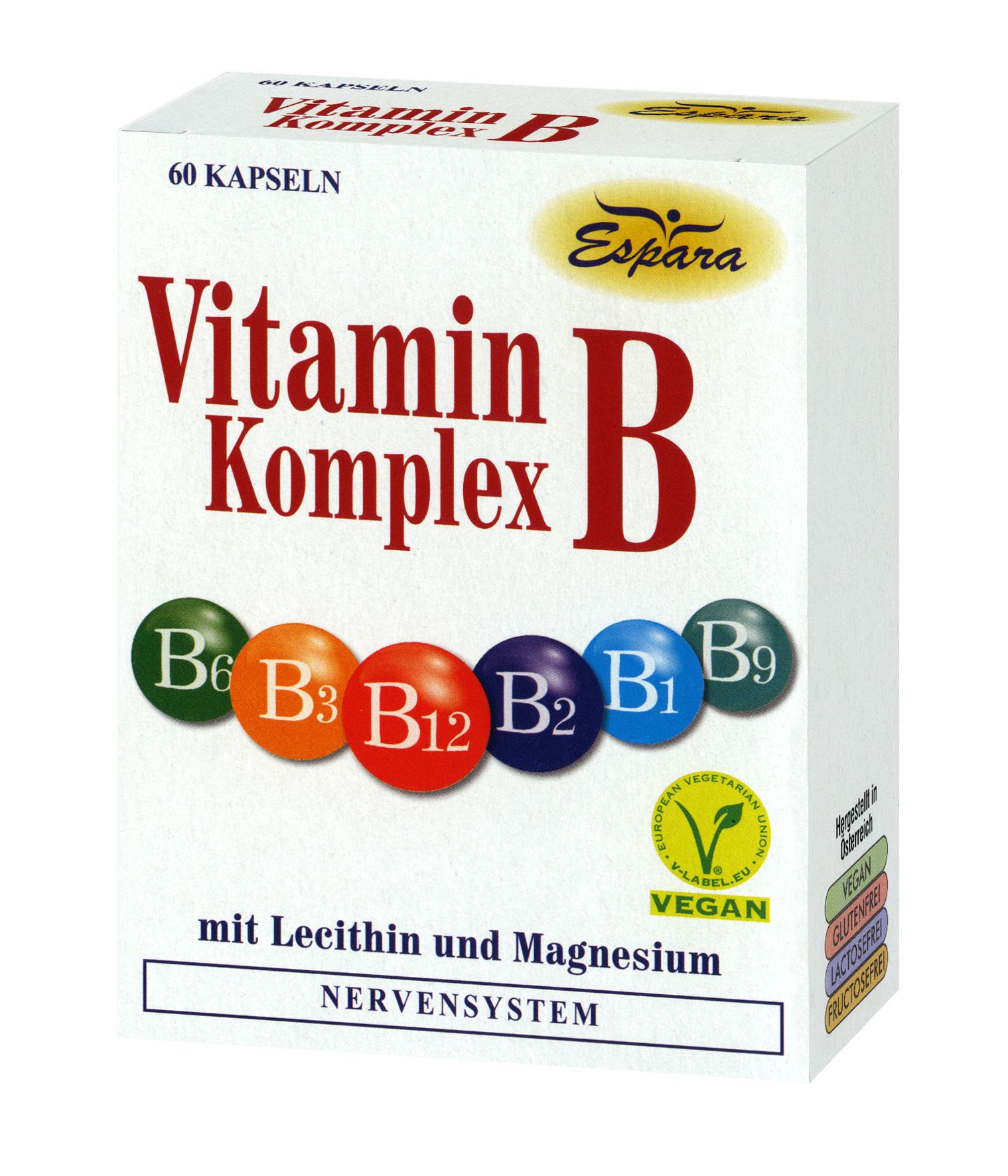 Espara Vitamin B-Komplex Kapseln - 60 Stück