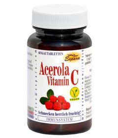 Espara Acerola Vitamin C Kautabletten - 60 Stück